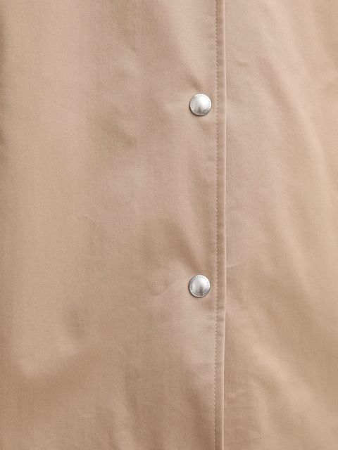 Tommy Hilfiger kurtka kolor beżowy przejściowa oversize WW0WW45715