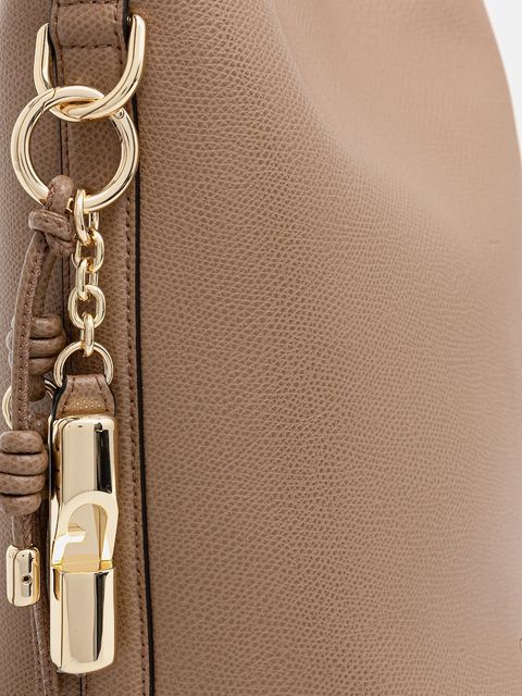 Furla torebka skórzana kolor brązowy WB01875 ARE000 4489S