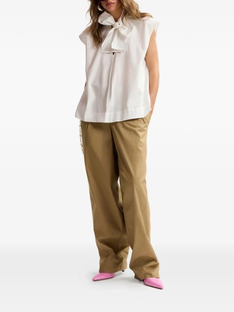 Essentiel Antwerp bow-detail blouse - White - zdjęcie produktu nr 2