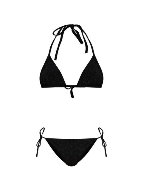 Balmain tie detail beachwear - Black - zdjęcie produktu nr 1