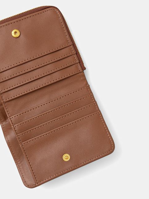 Juicy Couture portfel Lily damski kolor brązowy WIJLL8955WVP