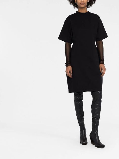Balenciaga Hourglass cotton T-shirt dress - Black - zdjęcie produktu nr 2