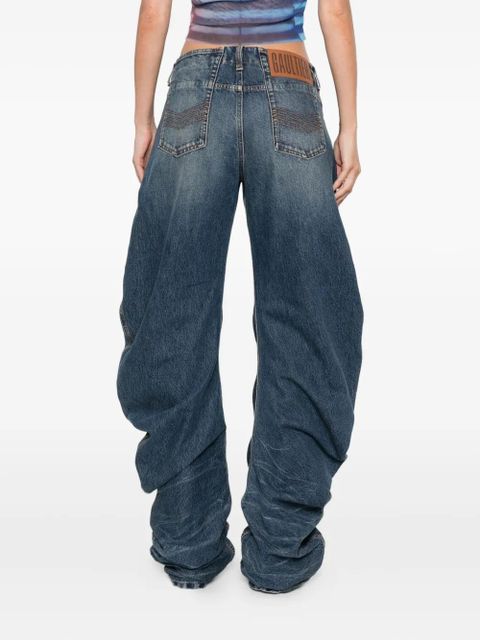 Jean Paul Gaultier cotton jeans - Blue