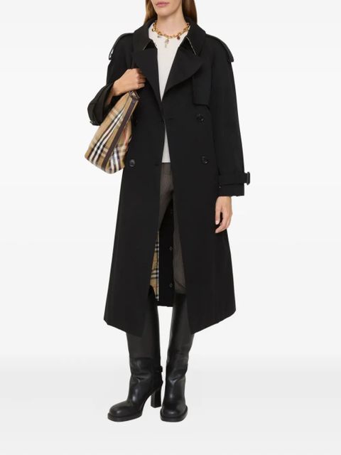 Burberry Fitzrovia double-breasted belted trench coat - Black - zdjęcie produktu nr 2
