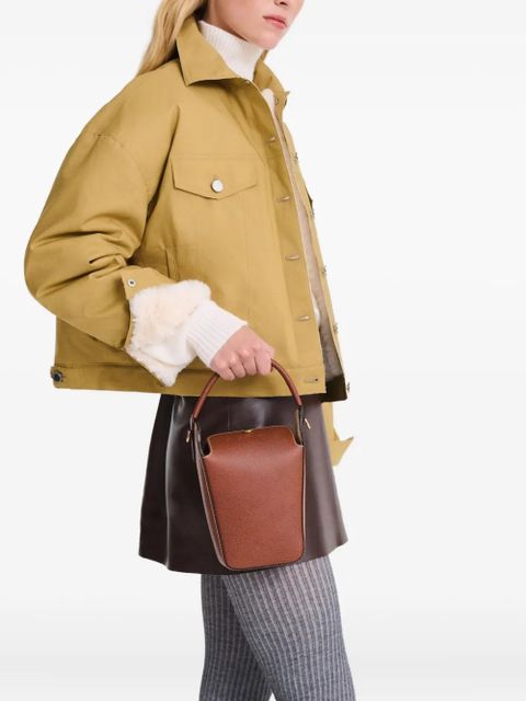 Longchamp mini Épure Pop Corn bucket bag - Brown - zdjęcie produktu nr 2