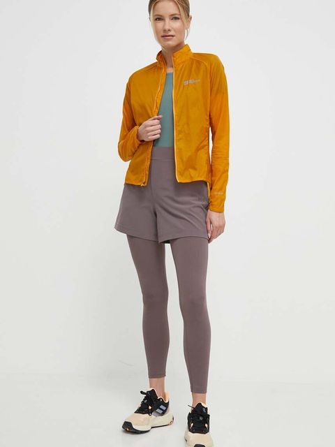 Helly Hansen legginsy sportowe Roam damskie kolor szary gładkie 63183 - zdjęcie produktu nr 2