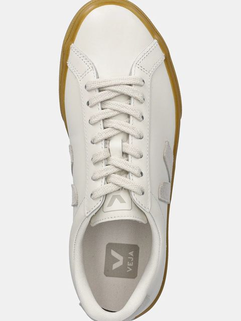 Veja sneakersy skórzane Esplar Logo damskie kolor beżowy EO0220906A