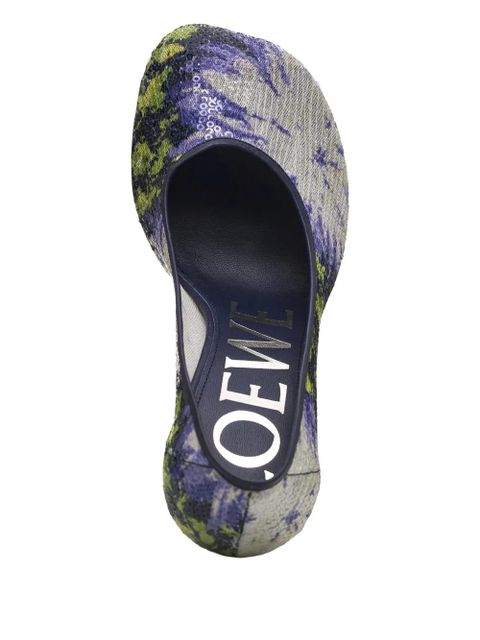 LOEWE 90mm Toy pumps - Blue