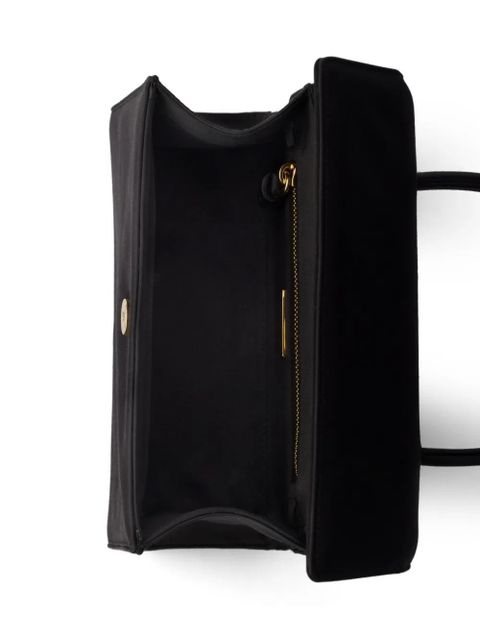 Prada Minuit satin mini bag - Black