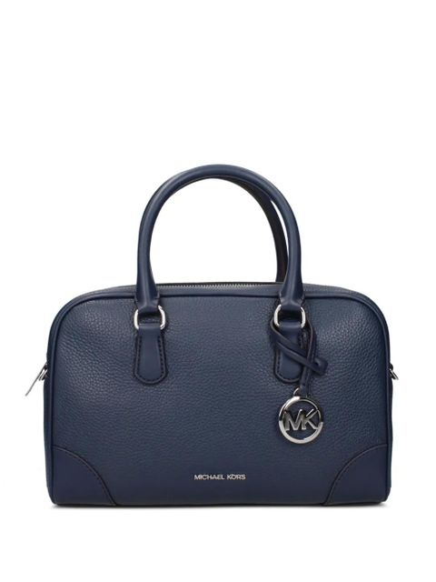 Michael Kors medium Thompson pebbled-leather tote bag - Blue - zdjęcie produktu nr 1