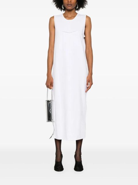 KHAITE Hal midi dress - White