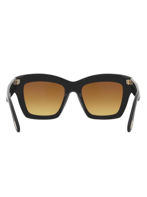 TOM FORD Eyewear oversize-frame sunglasses - Black