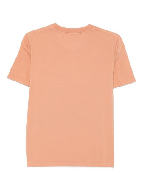 MM6 Maison Margiela tape-detail T-shirt - Orange - zdjęcie produktu nr 2