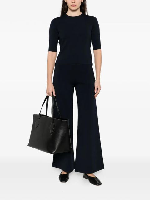 Max Mara wide-leg trousers - Blue - zdjęcie produktu nr 2