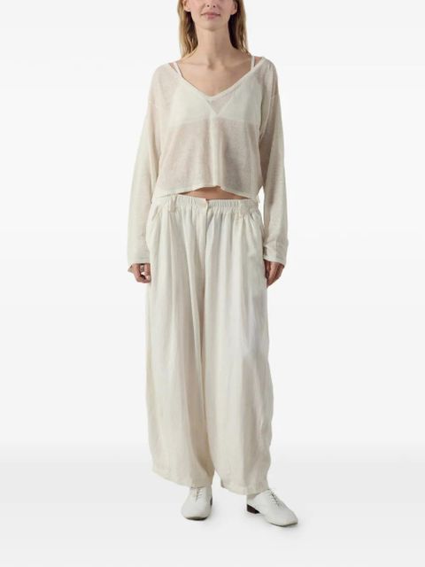 American Vintage V-neck sweater - White - zdjęcie produktu nr 2