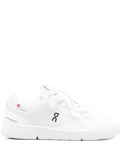 On Running The Roger Spin lace-up mesh sneakers - White - zdjęcie produktu nr 1