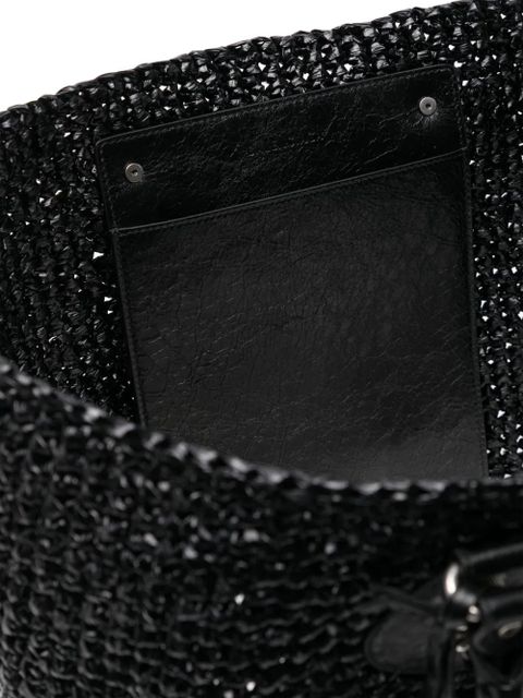 Balenciaga large Le Cagole Panier tote bag - Black - zdjęcie produktu nr 2