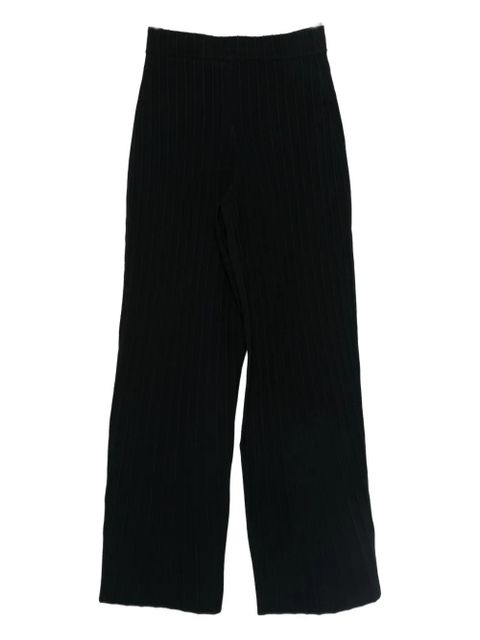 Cult Gaia pinstripe-print trousers - Black - zdjęcie produktu nr 2
