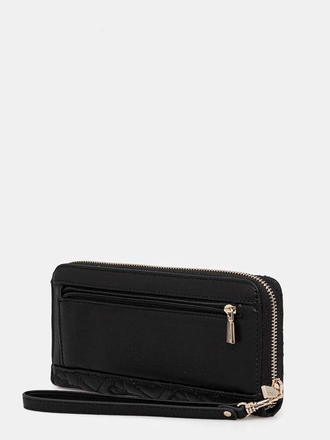 Guess portfel ADELASIA damski kolor czarny SWQL96 58146