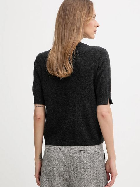 United Colors of Benetton sweter damski kolor szary lekki 1002D10D2