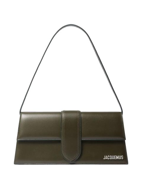 Jacquemus Le Chouchou leather flap shoulder bag - Green - zdjęcie produktu nr 1