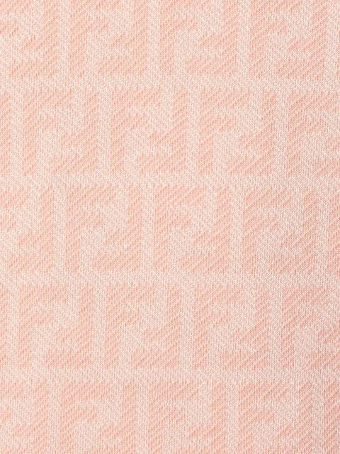 FENDI patterned buttoned cardigan - Pink