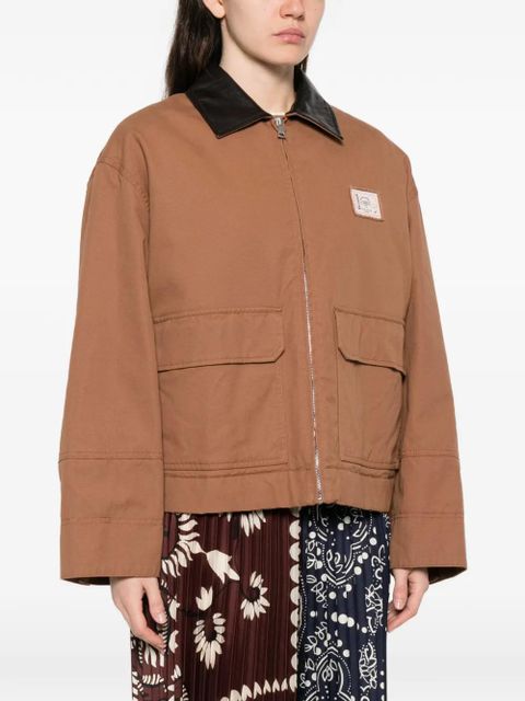 Weekend Max Mara patch-pocket collared coat - Brown