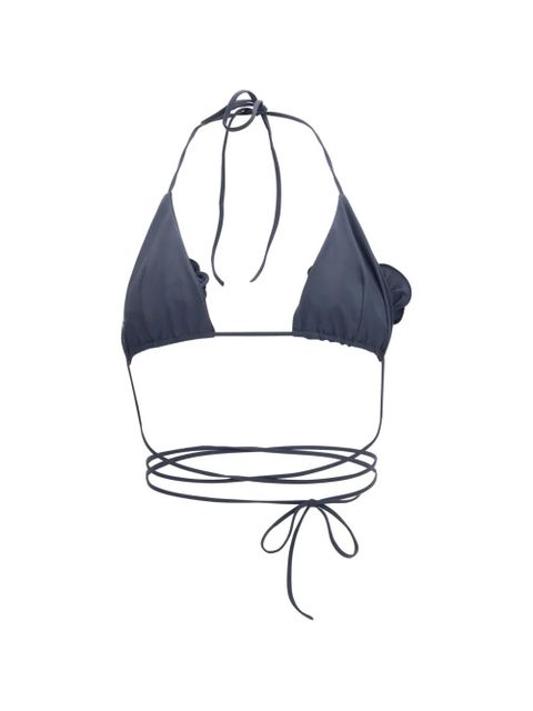 Magda Butrym foral-motif bikini top - Blue - zdjęcie produktu nr 2