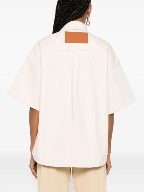 Jil Sander twill-weave shirt - Neutrals