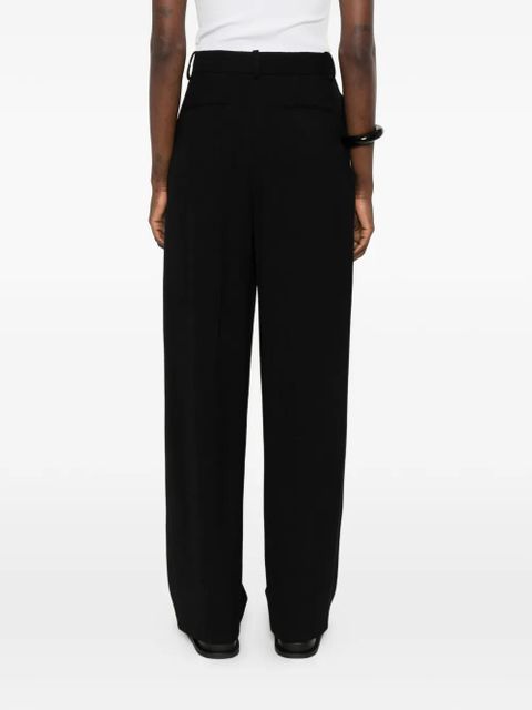 WARDROBE.NYC belt-loops trousers - Black