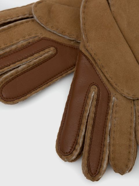 UGG Rękawiczki zamszowe - zdjęcie produktu nr 1