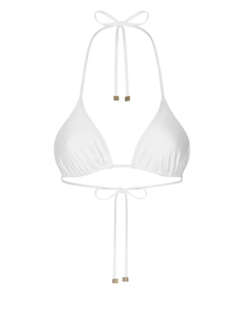 Dolce & Gabbana triangle-cup bikini top - White - zdjęcie produktu nr 1