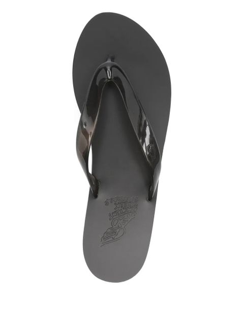 Ancient Greek Sandals Saionara jelly flip-flops - Black