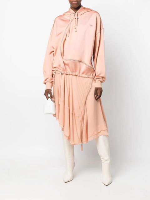 Diesel D-Abanazip asymmetric jumper dress - Pink - zdjęcie produktu nr 2