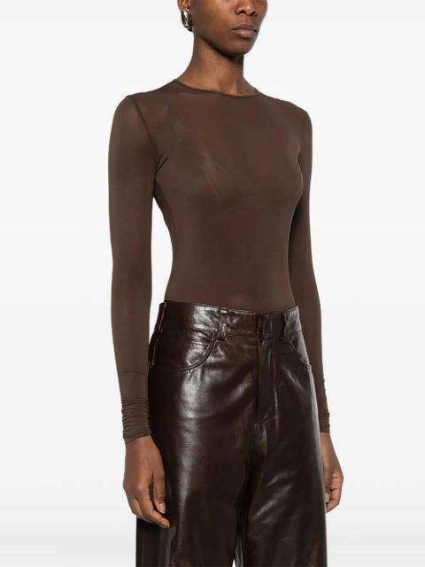 WARDROBE.NYC long-sleeve body - Brown