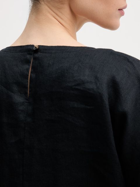 DKNY bluzka damska lniana