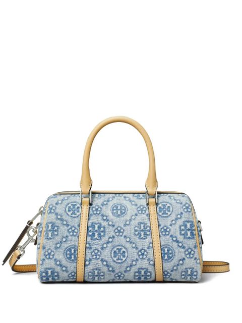Tory Burch mini T Monogram tote bag - Blue - zdjęcie produktu nr 1