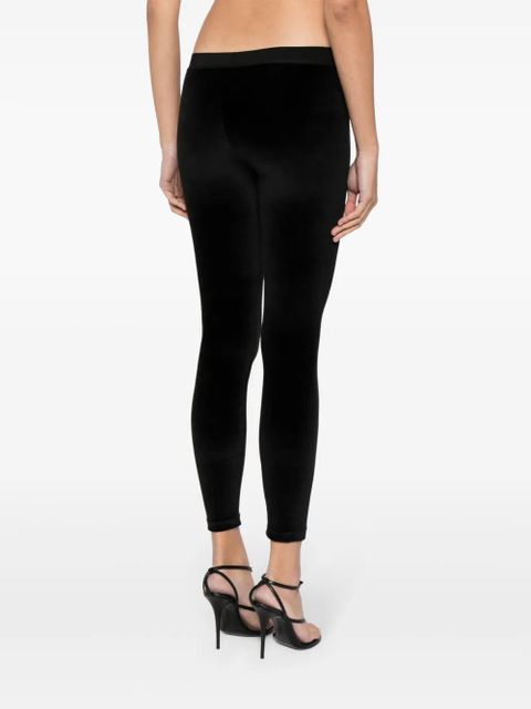TOM FORD logo-waist leggings - Black - zdjęcie produktu nr 2