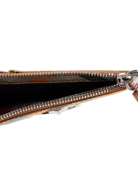 Vivienne Westwood check zip wallet - Neutrals