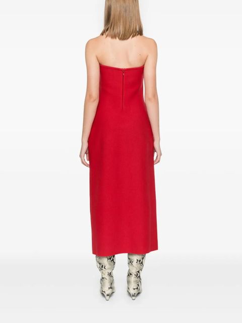 Gabriela Hearst Immanuel midi dress - Red