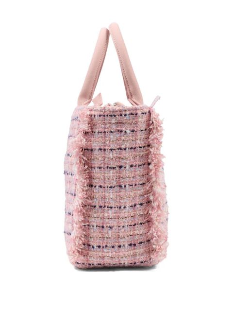 MC2 Saint Barth Colette tweed tote bag - Pink