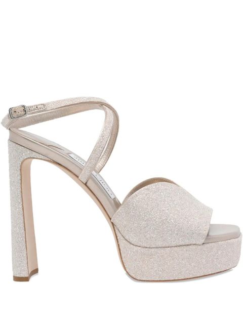 Jimmy Choo Karli platform sandals - Neutrals