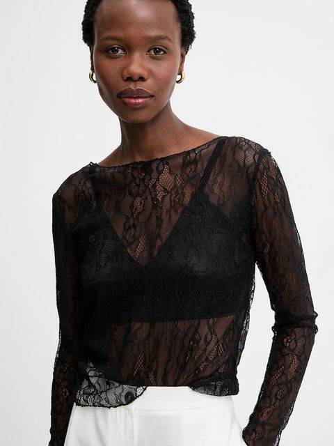 Answear.LAB bluzka damska kolor czarny