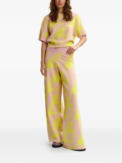 Essentiel Antwerp elastic-waistband trousers - Yellow