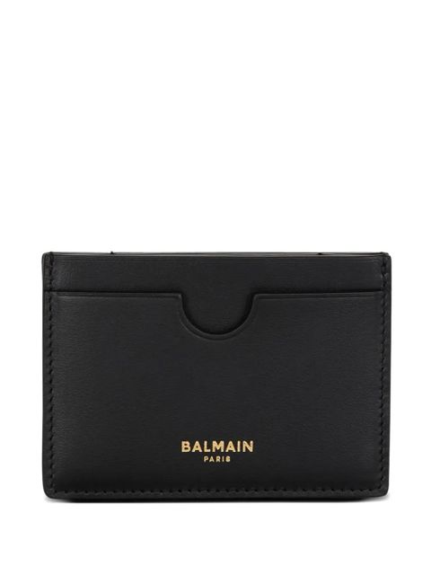 Balmain leather card holder - Black - zdjęcie produktu nr 1