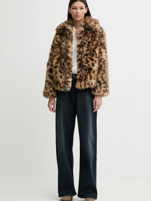 ZADIG&VOLTAIRE płaszcz kolor beżowy WWCO01253 - zdjęcie produktu nr 2