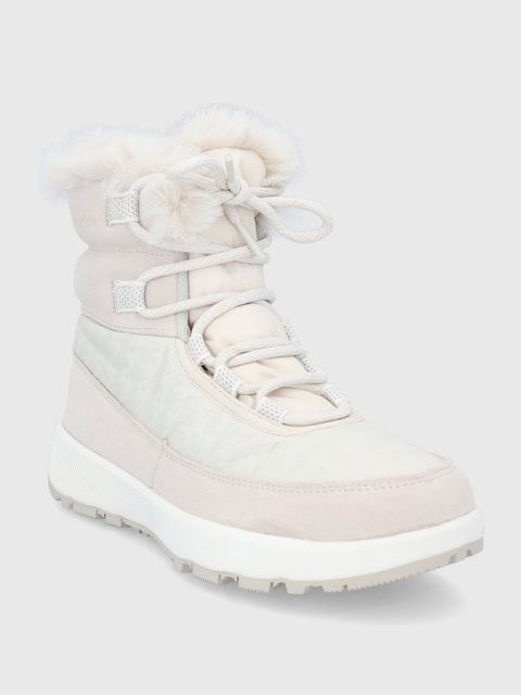 Columbia Śniegowce SLOPESIDE PEAK LUXE kolor kremowy 1979551 - zdjęcie produktu nr 2