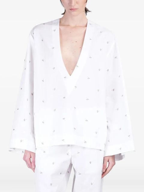 The Attico poplin blouse - White - zdjęcie produktu nr 1