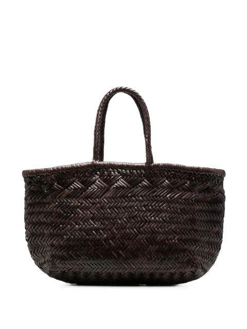 DRAGON DIFFUSION interwoven-design tote bag - Brown - zdjęcie produktu nr 1