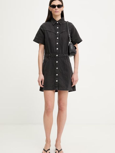 Levi's sukienka jeansowa SS LOGAN WESTERN - zdjęcie produktu nr 1